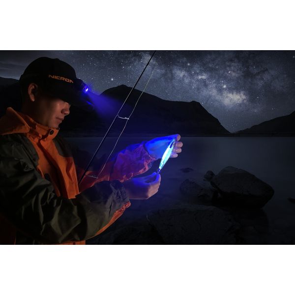 NICRON H35UV UV付ヘッドライト 1000LM 1台（直送品） - アスクル