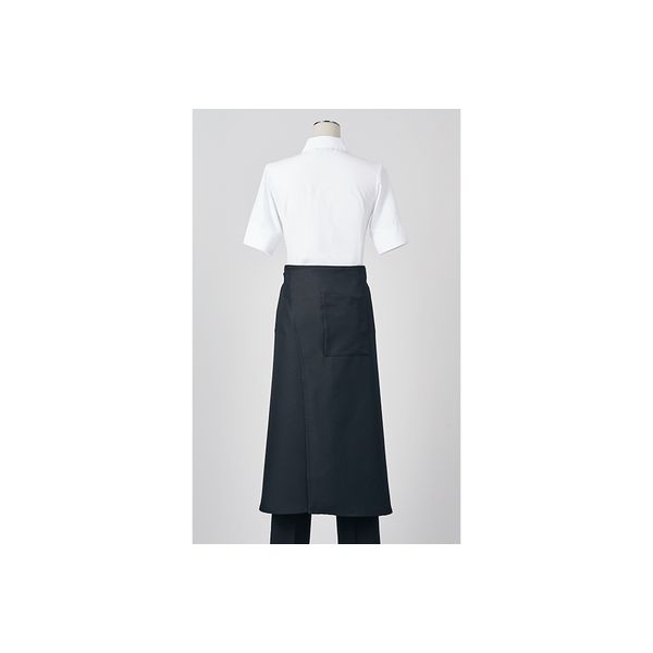 住商モンブラン サロンエプロン Mネイビー 9-1609 フリーサイズ 1枚