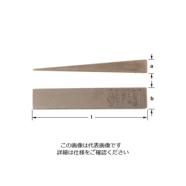 エスコ 50x10x180mm フランジウェッジ(ノンスパーキング エスコ 50x10x180mm フランジウェッジ(ノンスパーキング