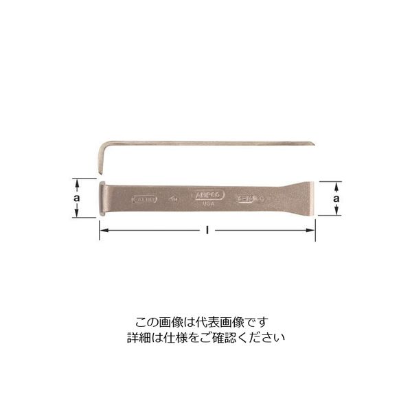 エスコ 50x300mm デッキスクレーパー(ノンスパーキング) EA642KC-12 1