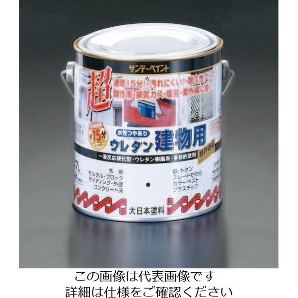 エスコ 3.0L [水性]多目的塗料(建物用/ライトグレー) EA942EA-32 1缶（直送品）