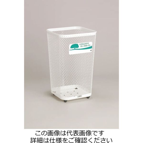 エスコ 445x710mm/103L ごみかご(緑) EA995AA-50 1個（直送品） - アスクル