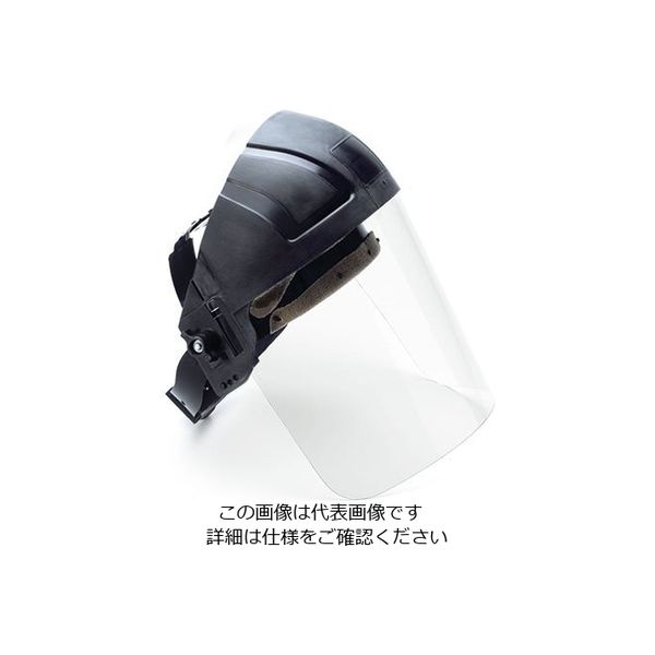 エスコ 370x210mm フェイスプロテクター(クリアー) EA800P 1組