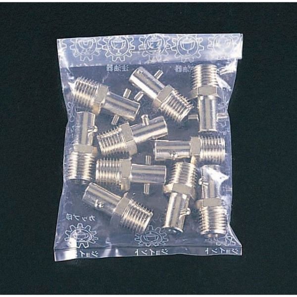 エスコ R 1/4” グリースニップル(ピンタイプ/10個) EA991CY-12 1