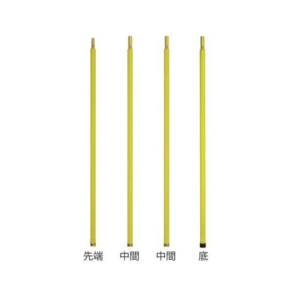 エスコ 6.0m/1.5mx4 絶縁操作棒(継足し式) EA650BX-100 1本（直送品