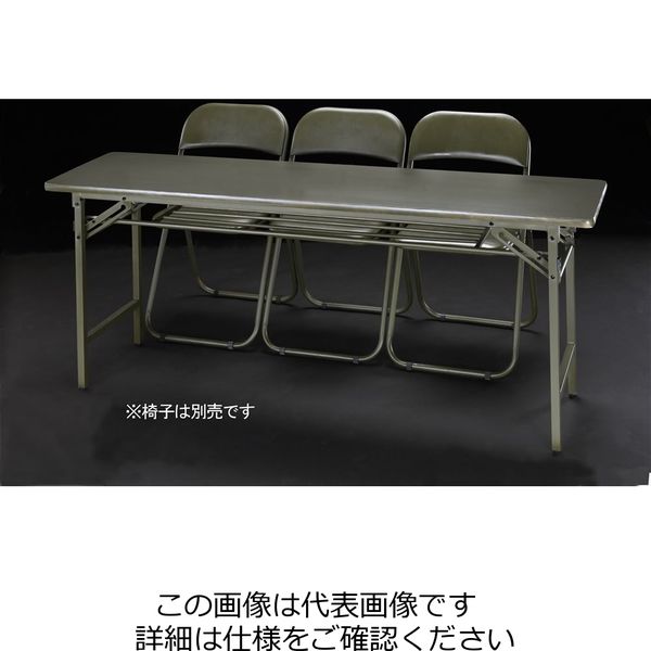 エスコ（esco） 1800x450x700mm 作業テーブル（OD色） 1台 EA954E-36