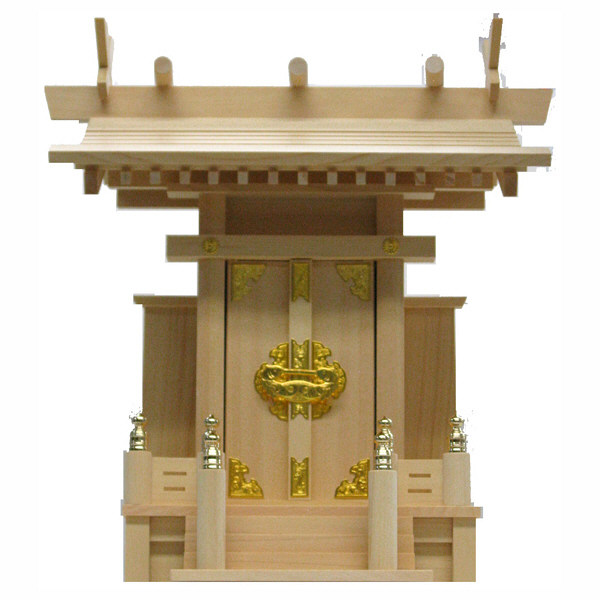 【新品・未開封】伊勢神宮　神棚　やしろ中 伊勢神宮 神棚 やしろ(中) お神札3体まで 刻印入り - メルカリ