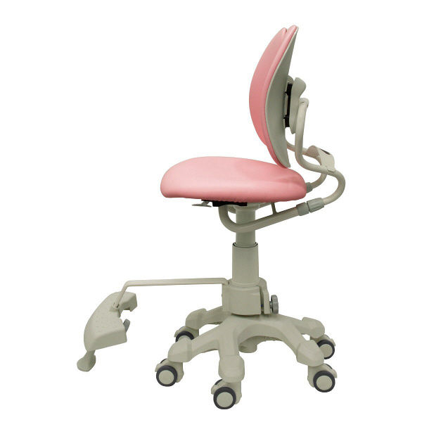 DUOREST デュオレスト 回転椅子 チェア 足置き付き ピンク 特注品中古品になりますので