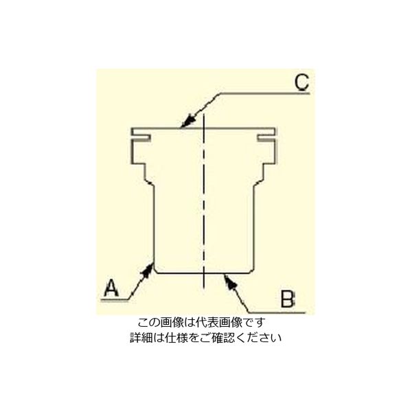 エスコ W68ー16T x Rc 2 ” タンク取付金具 EA432SW-6 1個（直送品