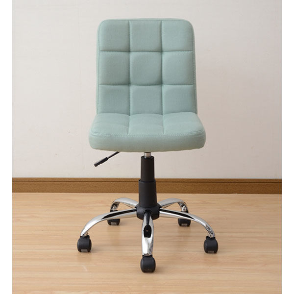 YAMAZEN ファブリックチェア ミントグリーン FCL-42（MGR） （直送品