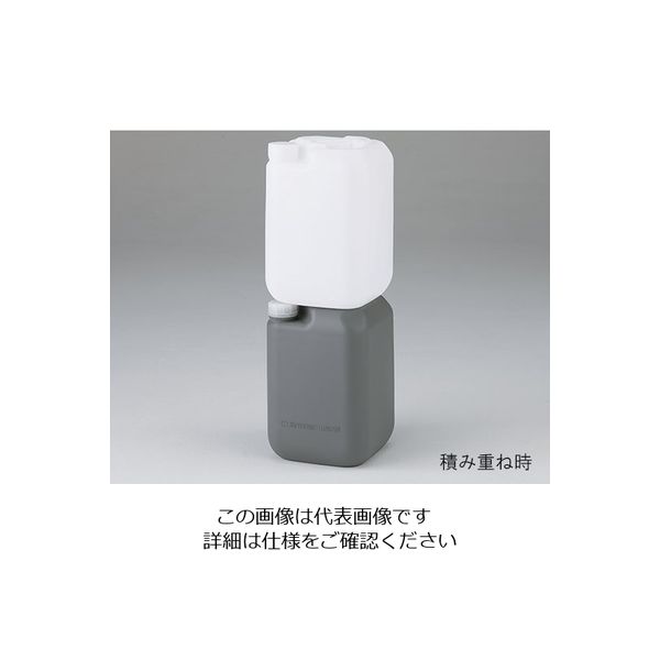 アズワン 角型ボトル（UN規格対応） （白） 1個 2-617-01（直送品