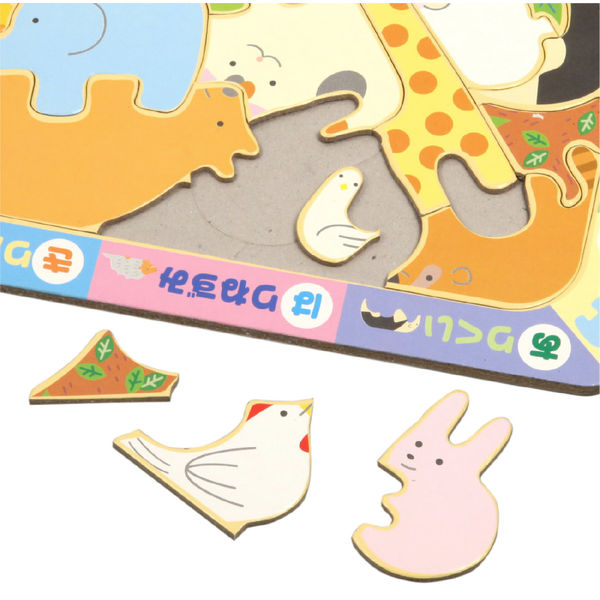 『どうぶつ』 アーテック どうぶつえあわせパズル 7874 1セット(5個) - アスクル