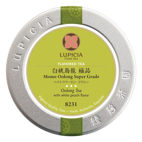 ルピシア 烏龍茶 白桃烏龍 極品 1缶（50g） - 烏龍茶