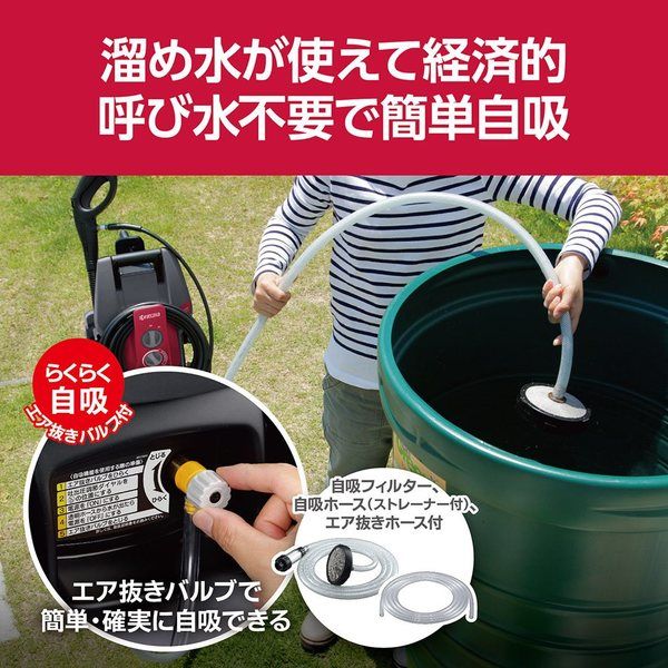 京セラ インダストリアルツールズ 高圧洗浄機 AJP4170VGQ 699752A 1台（直送品）