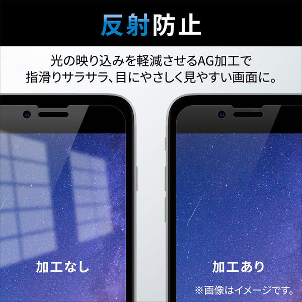 iPhone SE 第3・2世代/8/7/6s/6 用 フィルム 衝撃吸収 反射防止 PM