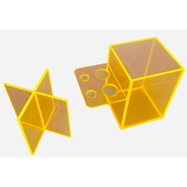 モーノクラフト ペンスタンド アクリル製 カラー オレンジ SMC
