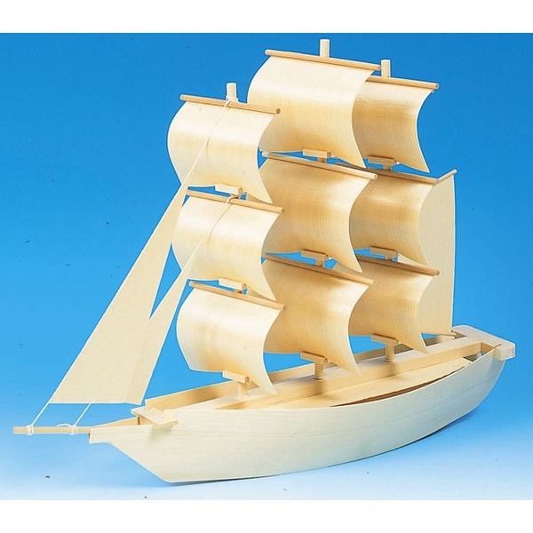 加賀谷木材 木工工作キット 経木アート 帆船 200609 1個（直送品