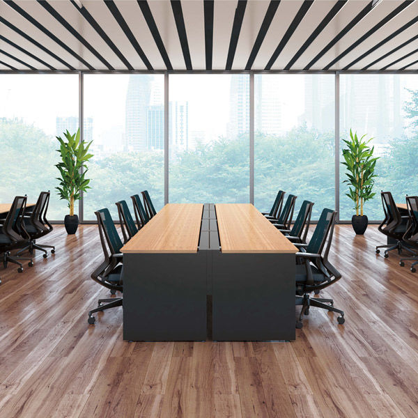 組立設置込】コクヨ ワークヴィスタプラス 両面デスク 配線固定