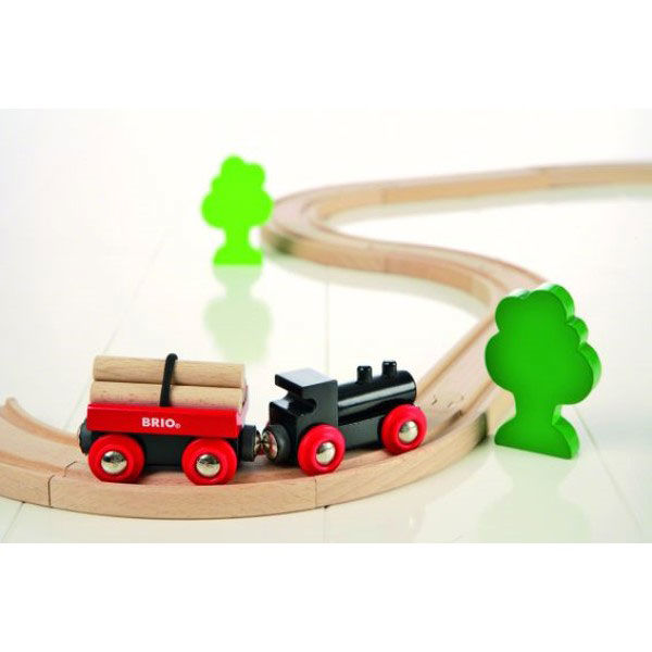 BRIO（ブリオ） 小さな森の基本レールセット おもちゃ 33042 1セット