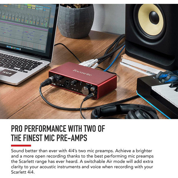 Focusrite フォーカスライト Scarlett 4i4 3rd Gen USB 2.0 Type