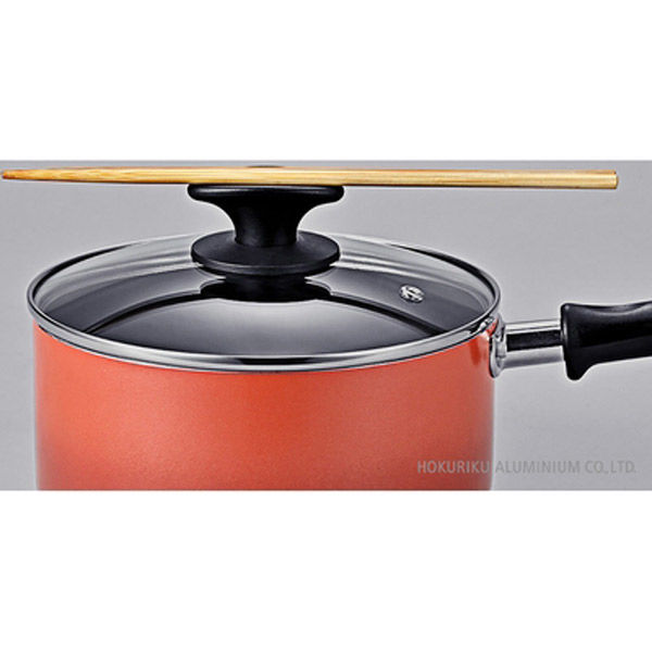 北陸アルミニウム IHマイティ2 片手鍋16cm S-1265 1個 - アスクル