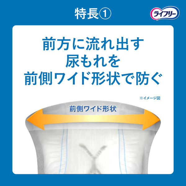 尿漏れパッド 失禁パッド ライフリー さわやか 男性用 安心パッド 中量