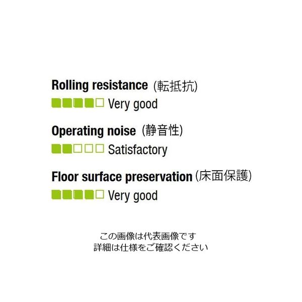 エスコ 50mm/M10 キャスター(自在金具・ねじ付) EA986GF-50 1セット(3個)（直送品）