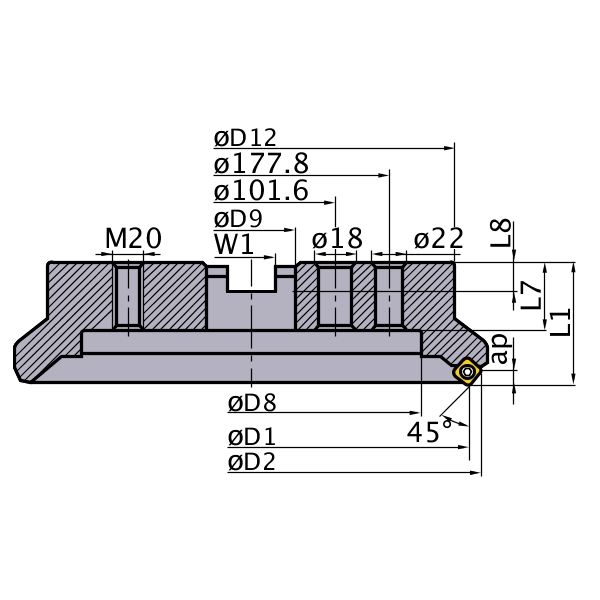 三菱マテリアル カッター ASX445R31528P 1個（直送品） - アスクル