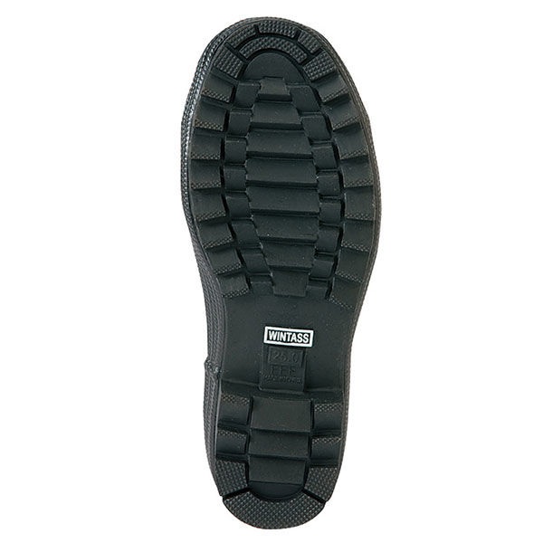 アイトス 安全ゴム長靴（踏み抜き抵抗板入り）（K-3） ブラック 29cm