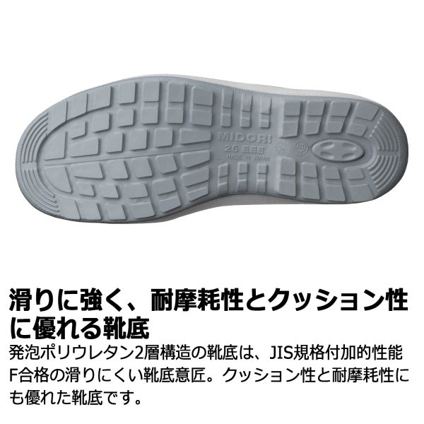 ミドリ安全 JIS規格 安全靴 スニーカータイプ MSN355 小 22.0cm