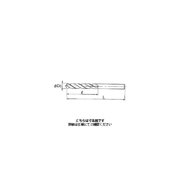 不二越（NACHI） ストレートドリル SD15.5 1セット（2本）（直送品