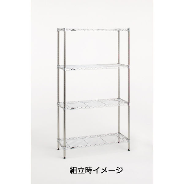 ホームエレクター 棚板5枚　450×450 スリーブ付属 ウッドシェルフ | 棚板 | パーツから選ぶ[基本ユニット] | 製品