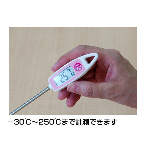 ホームサーモ デジタル T クッキング用 ピンク 72978 1セット