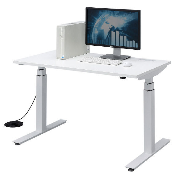 サンワサプライ e電動昇降デスク ERD-ED12070 幅1200×奥行750×高