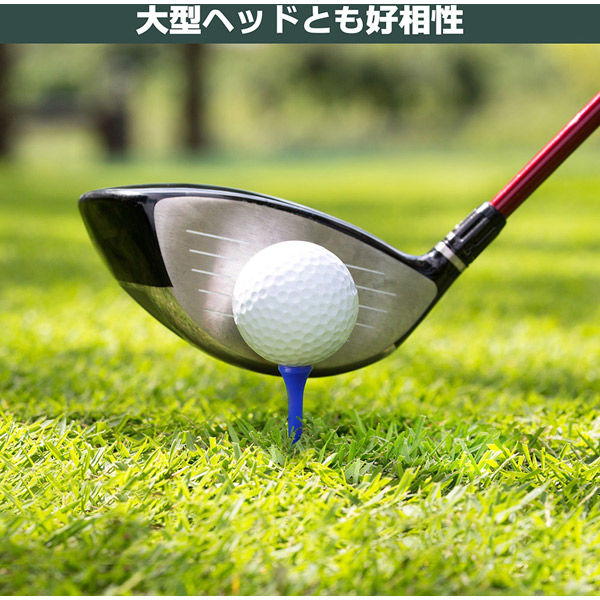 Tabata（タバタ） ゴルフ プラスリム ロングティー 70mm 50本