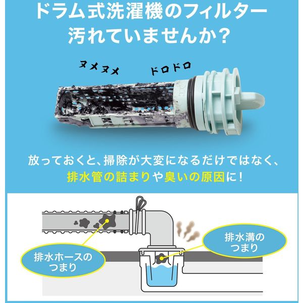 ドラム式フィルター - 洗濯機