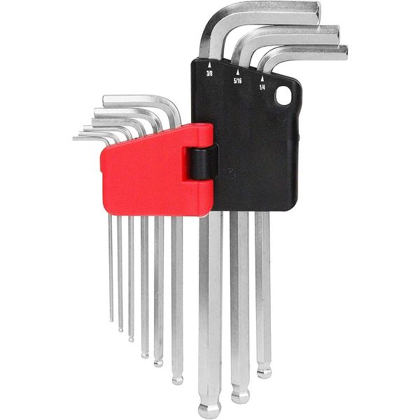 TSDH-6 六角レンチ 六角レンチ 6pcs.ステンレス六角棒レンチ