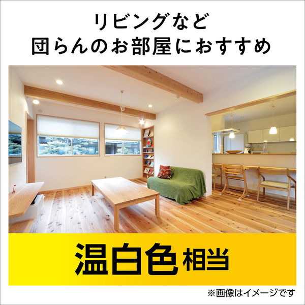 パナソニック LED電球 一般電球タイプ E26口金 40形 温白色 広配光