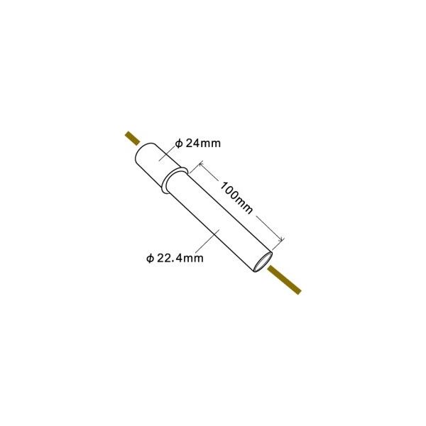 希少になる スペーシア パイプ脱着金具 1セット(5個)（直送品 JB-205A 着せ替え服・アウトフィット