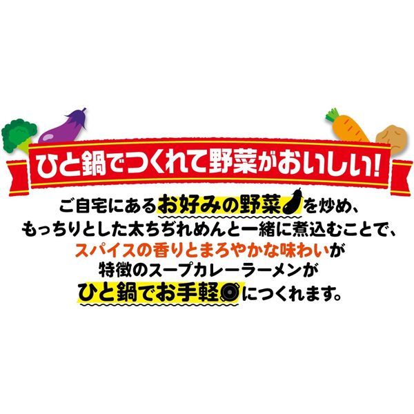 袋麺 日清のラーメン屋さん 札幌スープカレーラーメン 1セット（5食入） 3個 日清食品