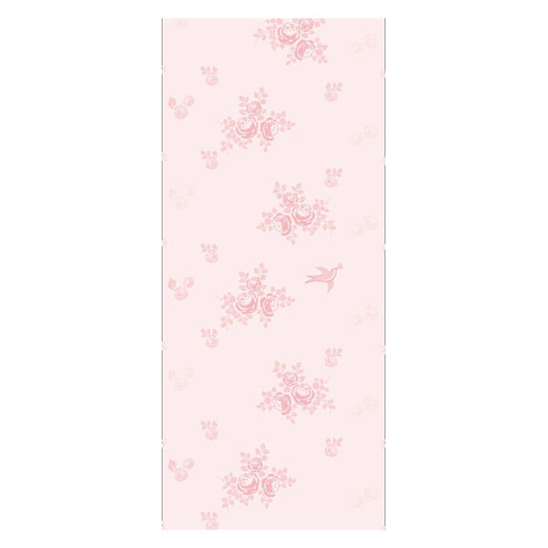 花束フラワープリントローズ18Rダブル 611532 1箱（6パック） 丸富製紙