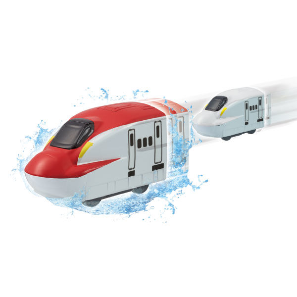 パイロット おふろDEミニカー E6系新幹線 こまち 1861680 1個 - アスクル