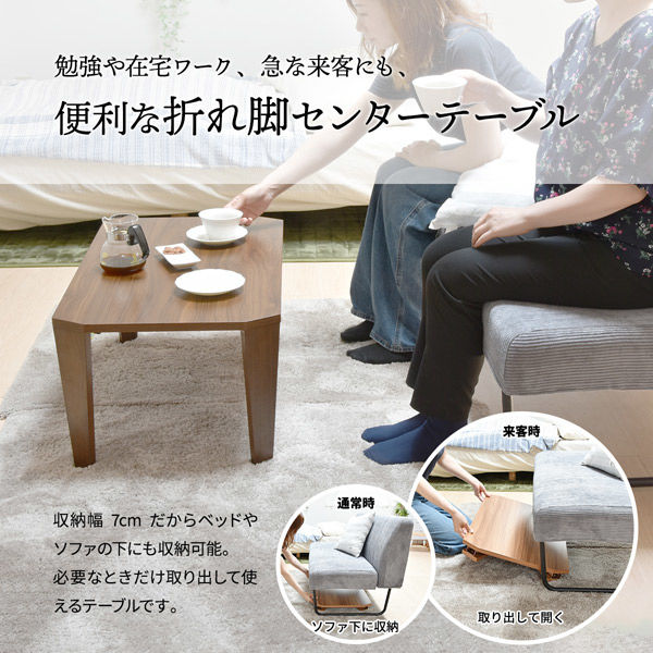 B.Bファニシング メラミン 折りたたみテーブル 幅750×奥行450×高 B.Bファニシング メラミン 折りたたみテーブル 幅750×奥行450×高