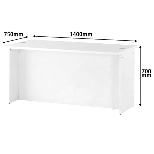 アール・エフ・ヤマカワ ローカウンターIII W1400×D750 WJホワイト