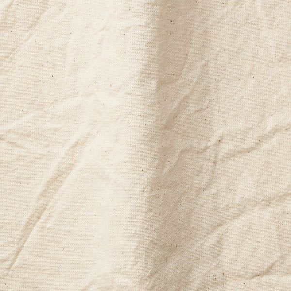 無印良品 綿洗いざらし平織ノンプリーツカーテン 幅100×丈105cm用 生成 1セット（2枚） 良品計画