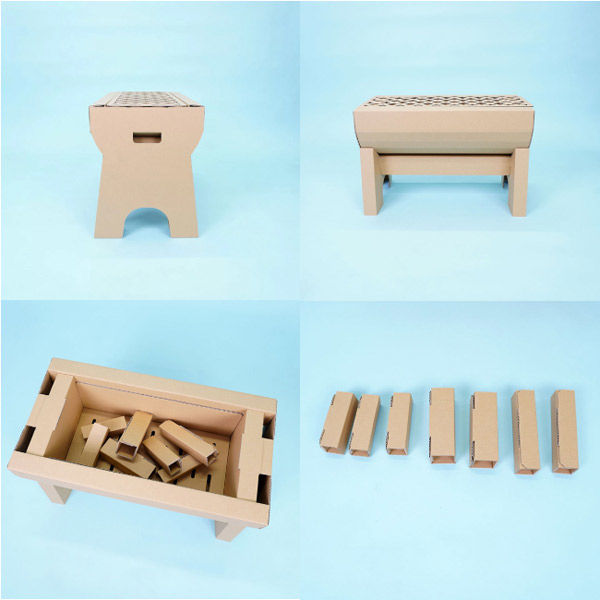 室内ダンボール遊具】 トミタパックス punnyほいく ごっこ遊び用