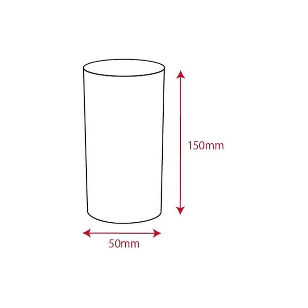 サンケーキコム アクリル円柱 透明 外径50×H150mm エレガントアクリル