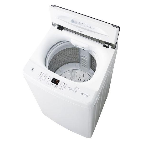 ハイアール 4.5kg　全自動洗濯機　JW-U45A(W)　ホワイト　1台（直送品）