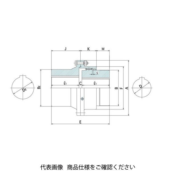 住友重機械ギヤボックス GCカップリング GCーSEM(並・延長軸形) GCーSEM200 1個（直送品） - アスクル