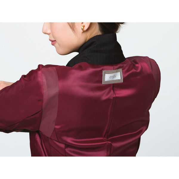 カーシーカシマ ENJOY Noir ジャケット ブラックストライプ 7号